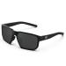 TOREGE Sports Polarized Sunglasses for Men Women Glasses Cycling Running Fishing Boating Trekking Beach Glasses TR66 Tr66(matte Black& Black&black Lens)