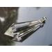 Natural Crystal Rough Rare Nature Clear Crystal Gemstone Point Pendant Reiki - Buy Online on GoSupps.com