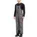 FREE SOLDIER Men's Insulated Waterproof Snow Bibs Ski Overalls Large/32" Inseam Classic Gray