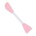 Beauty Tool Double-ended Silicone Face Mask Brush Nice for Facial Pore Cleaner B Pink