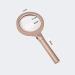 Magnifying Glass HD Magnifier 12 LED Light Children's Mirror Bimetallic Frame Handle Magnifier Handheld Glass Can Magnify 10 20 Times Magnifier - Buy Online on GoSupps.com