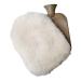 Lambskin - HOT WATER BOTTLE SET 2.0 L Cozy hot water bottle cover + rubber bottle color white