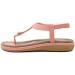 CrEev Summer Shoes for Women - Comfortable Beach Flip Flops Casual Flat Sandals & Plus Size Wedge Sandals (Size 6) - Buy Online on GoSupps.com