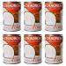 Chaokoh Coconut Milk 400ml - Pack of 6 | Premium Quality | Rich and Creamy | Pure and Natural | Premium Thai Coconut Milk