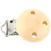 Walfront 10 Pieces Wooden Pacifier Clips - Natural Color Baby Dummy Nipple Holders for Safe Teething & Soothing - Buy Online on GoSupps.com