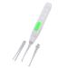 Qtqgoitem Plastic Household Handle Earwax Remover Cleaning Tool LED Flashlight Earpick Set White (Model: a72 73b ff9 791 72e)