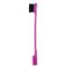 Eyebrow comb Portable Toothbrush Type Eyebrow Comb Double-head Makeup Brush Multifunctional Dye Hair Brush Eyebrow Brush Black