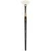 KINGART Original Gold Specialty 9246 Series Synthetic Bristle Rake Fan Brush (Size 2) - Black/Gold - Buy Online on GoSupps.com