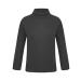 Yhong Kids Boys Girls Turtleneck Thermal Underwear Tops Basic Solid Color Long Sleeves Cotton T-Shirts Undershirts Black 9-10 Years