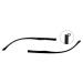 Jingyun 1 Pair Plastic Glasses Replacement Glasses Replacement Temple Glasses Frame Arms Legs for Adults-F06
