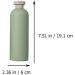 Fomiyes Refillable Squeezing Bottles - 400ml Travel Lotion & Shampoo Bottle with Hinged Lid - Set of 3 Green - Perfect for Cleaning Solutions & Lottery Use - Buy Online on GoSupps.com