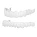 2 Paires Proth ses Dentaires Facette Dentaire Haut Et Bas pour Hommes Femmes Dentier Sourire Parfait pour Les Patients Souffrant De Perte De La Dents Manquantes
