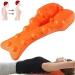 Botizr trapezius Stretcher- neck trapezius stretcher trapezius trigger point massager trapezmus and neck massage tool neck and shoulder relaxation (color: orange)