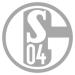 FC Schalke 04 sticker silver