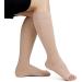 PEDIMEND Knee High Compression Stockings (1PAIR) | Thigh High Compression Stockings (1PAIR) | Reduce Varicose Veins | Effective Relief From Tightness & Muscle Soreness | For Men & Women 2 Count (Pack of 1) Beige - Buy Online on GoSupps.com