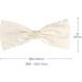 WONDER ME Pearl Bow Ponytail Spring Clip Hair Accessories - White - Buy Online on GoSupps.com