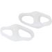 Baluue Gel Bunion Toe Spreader Set - Pair of 2 Thumb Protectors for Toe Separation, Bunion Relief, Eversion Dilator and Toe Alignment - White - Buy Online on GoSupps.com