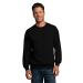 Fruit of the Loom Eversoft Fleece Sweatshirts, Crewneck & Quarter Zips, Moisture Wicking & Breathable, Sizes S-4X Crewneck Large Crewneck - Black