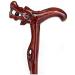 Wooden Walking Stick Solid Cane Old Man's Cane Elderly Crutches Wood Carving Faucet Faucet Wooden Pole Elderly Walker T-Shaped Walking Stick One-Legged Walking Stick Lightweight Safehappy - Buy Online on GoSupps.com