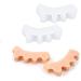 KJ BN Toe Corrector for Hallux Valgus - 2 Pairs for Men & Women - White & Skin Color Options | International Shipping - Buy Online on GoSupps.com
