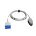 Sino-k Compatible for GE Marquette Spo2 Sensor Nellcor Technology Fingerclip 9.8 ft 11 Pins Connector FDA/CE Approved
