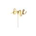 Schnooridoo Cake Topper Cake Decorating Cake Decoration Wedding Birthday (gold one)