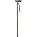 2 Pcs Aluminium Alloy Crutches L-Shap Ergonomic Design Cane Adjustable Folding Walking Stick Non-Slip Base 830-930 Mm Family - Buy Online on GoSupps.com