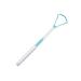 Suioppyuw tongue scraper hygiene mouth tools soft silicone adult children cleaning brush professional women men practical for blue