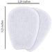 Self-Adhesive Felt Tongue Pads for Shoes - 3 Pairs White | Comfortable Shoe Inserts - Buy Online on GoSupps.com