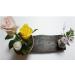 Eco-Friendly Lotus Shaped Clay Floral Holder for Happy and Wealthy Floral Arrangements - White, 2.76 inches - Buy Online on GoSupps.com