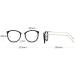 Zhuyiqz Ultra-Light Anti-Blue Light Reading Glasses - +300 Bean-Curd Round Flat Light Mirror - Reduce Eye Fatigue | International Shipping - Buy Online on GoSupps.com
