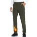 sherelie Men's Snow Ski Pants Fleece Lined Hiking Pants Softshell Water-Resistant Cargo Pants Large Warm Pants Green