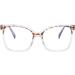 PARWANA Oversized Computer Readers | Clear Vision Retro Eyewear | Blue Light Blocking Reading Glasses +0.00 C2 - Shop Internationally - Buy Online on GoSupps.com