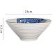 Bowl Creative Japanese Style Bowl Home Breakfast Noodle Bowl Ceramic Soup Bowl Personality Cutlery Pasta Bowl European Kitchen Cutlery Bowl (Color : 23cm) - Buy Online on GoSupps.com