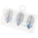 NineDartOut.us Cosmo Darts Fit Flight (Air) 3 Pack Pear Dart Flight - Smoke - Buy Online on GoSupps.com
