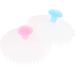 Beaupretty 6-Pack Silicone Shampoo Brush - Scalp Massager for Hair Growth & Cleaning - Ideal for Children & Adults - Buy Online on GoSupps.com