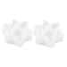2 Pcs Silicone Mold Crystal Epoxy Silica Gel Decorations White
