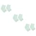 POPETPOP 3 Pairs Thick Socks moisturising Heel Sock Heel Socks Heel Sleeve moisturizing Anti- Cracking Ankle Socks moisturizing Heel Sleeve Silk Socks Miss Non-Slip Rear Foot Cover