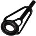 8pcs Stainless Steel Ceramic Fishing Rod Tip Repair Kit - Replacement Guide Tips for Small Black Rods - Buy Online on GoSupps.com