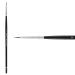 Creative Mark Rhapsody Kolinsky Sable Artist Watercolor Paint Brush - for Professional Watercolorists, Gouaches, Inks, Fluid Medias - Round 0 # 0