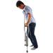Crutches for Adults Underarm Crutches 1 Pair underarms Crutches Lightweight Elderly Adults Height-Adjustable Walking Sticks Anti-Skid Walking Medical Rehabilitation Great for Travel or Work Run - Buy Online on GoSupps.com