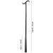 Long Dressing Stick 30cm-90cm | Removable Shoehorn & Dressing Aids for Socks Shirts Trousers | International Shipping Available - Buy Online on GoSupps.com