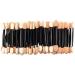 BNP 50 PCS Disposable Double Sided Sponge Tipped Cosmetic Makeup Eyeshadow Applicator Brush - Buy Online on GoSupps.com