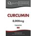Curcumin 8000mg Capsules - Potent Formula (90 Capsules) - Buy Online on GoSupps.com