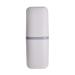 Toothbrushes etui travel set travel storage box for toothbrush portable raccoon travel toothbrush holder creative toothbrush cup for camping travel hiking business trips at home (gray)