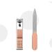 UNbit Nail Clipper Nail Cutter Set Nail Clipper Set Leather Bag Rose Gold Stainless Steel Nail Clipper Nail Cutting Nail Trimmer Toe - Buy Online on GoSupps.com