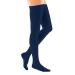 Medi - Medive Forte compression stockings Schenkelhoch |Medical compression stockings CCL 2 for women and men |Compression stockings class 2 |Size VI - Open tip |marine