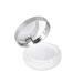 JQYXSS Make-up Powder Container Air Cushion Foundation BB Cream BoxLuxurious White gold edge Lids Portable Air Cushion