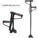 Canes Walking Cane Retractable Collapsible Anti Slip Height Hand Walking Stick with LED Light Double T Handle Elderly Walking Cane for Old Man - Buy Online on GoSupps.com