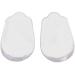 Supportive Heel Insert for O/X Leg Correction 1 Pair Adhesive Shoe Pad Transparent Unisex Design for Children and Adults